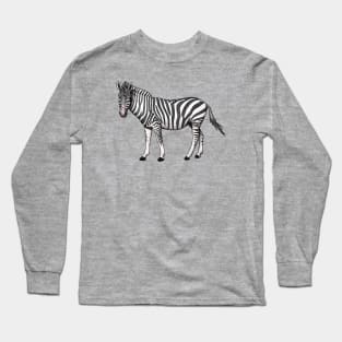 Zebra Long Sleeve T-Shirt